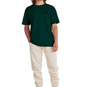 Camisetas de Hombre al por Mayor B2B, con Logotipo Personalizado OEM, 100% Algodón Orgánico, Hombros Caídos, Corte Holgado, Estampado Gráfico, Estilo Urbano - Product Image 1