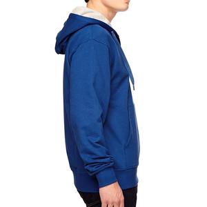 เสื้อแจ็กเก็ตมีฮู้ดแบบซิปสำหรับผู้ชายเสื้อมีฮู้ดสำหรับใส่กลางแจ้งสีพื้นดีไซน์ล่าสุด - Product Image 3