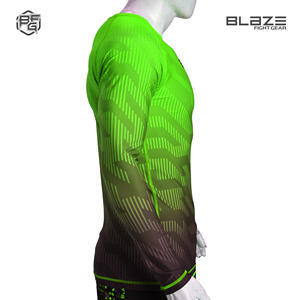 เสื้อรัดรูปโพลี20% สแปนเด็กซ์สำหรับผู้ชายทำจาก80% - Product Image 4