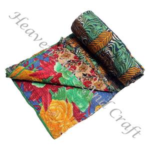 <b>Kantha</b> <b>Quilt</b> Gudari <b>Kantha</b> <b>Quilt</b> Gudari Hot Selling Wholesale Gold Supplier GD2259 Handmade <b>Kantha</b> <b>Quilt</b> Cotton Printed Indian - Product Image 6