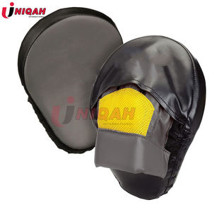 Almohadilla de enfoque de boxeo de cuero de diseño personalizado más vendida de alta calidad Pakistán hizo UNIQAH INTERNATIONAL UI-Focus Pads para MMA - Product Image 5
