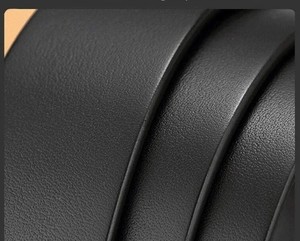 Cinturón de cuero genuino para hombre, cinturones vintage de moda de negocios con hebilla de metal de alta calidad, novedad - Product Image 5