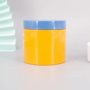 Frascos de crema de HDPE de 50ml y 100ml con diseño personalizado de muestra gratis, envases cosméticos de plástico con tapas de base de color patrón - Product Image 1