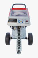 Malaxeur à béton portatif sur roues MMXR-3221, machine à mélanger le béton, moteur 75 kW, 2 m³/h, haute efficacité pour chantier de construction