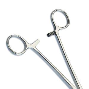 Pinzas para el tabique, Alicates de abrazadera para Piercing para el tabique de la nariz, 6 "con agujas, herramientas quirúrgicas para Piercing corporal de acero inoxidable - Product Image 4