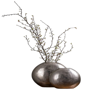 Vase en métal Décor en métal intemporel Vase à fleurs personnalisable Vase élégant personnalisé pour la décoration de la maison et du bureau - Product Image 1