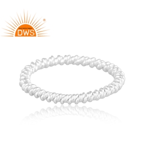 Best Selling <b>Indian</b> Handcrafted Fine Sterling Silver Statement Band Custom Jewelry Manufacturer - Product Image 2