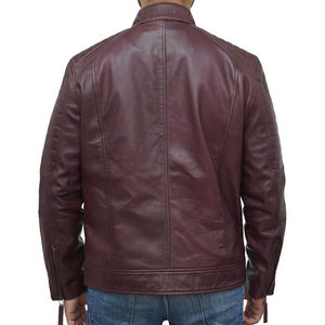 Chaqueta de cuero para hombre de ropa informal disponible en Tarifa mayorista transpirable nueva moda chaquetas de cuero para hombre con material impermeable - Product Image 2