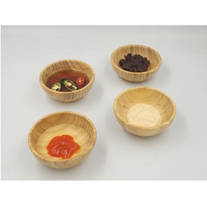 Huhipro Vietnam's Eco-Friendly <b>Bamboo</b> D9H4cm <b>Bowl</b> Quality Natural Minimalist Wood Handicraft for Camping OEM/ODM - Product Image 2