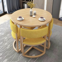 Meubles de Maison - Ensembles de Table à Manger de Style Moderne en Bois et Chaises du Vietnam Prêts à l'Exportation