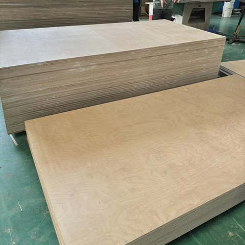 Commercial Grade DD 9-12-15-18-21mm Birch Veneer Plywood Sheet Low Cost Heavy-Duty Rubber Wooden for Bedroom & Kitchen Use