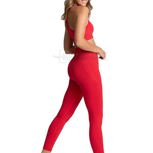 Conjunto de yoga personalizado para mujer, talla grande, ropa deportiva de secado rápido para yoga, correr y entrenamiento. - Product Image 4
