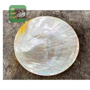 Plato de Nácar Natural Pulido, Elegante Plato para Caviar de Concha Marina, Hecho a Mano en Vietnam, Bandeja de Lujo Ecológica - Product Image 6