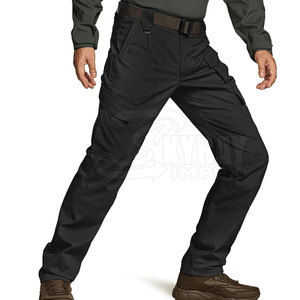 Pantalon de sécurité réfléchissant haute visibilité personnalisé en usine pantalon en coton imperméable avec taille haute et basse nouveau design - Product Image 3