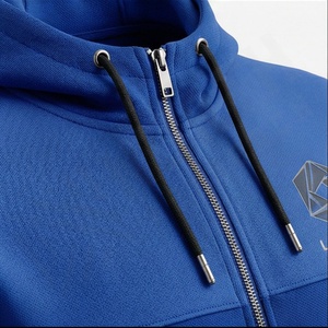 Ensemble de survêtement de sport de qualité supérieure, veste de survêtement zippée, jersey, polyester, nylon, polaire technique, logo personnalisé, vêtements de sport pour hommes, salle de sport - Product Image 4