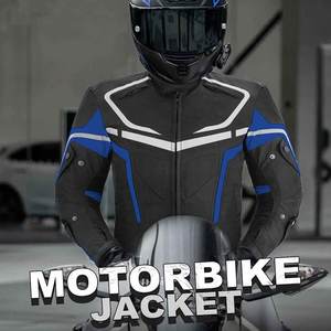 Nouvelle conception Protection sur mesure nouveauté manches longues col montant coupe décontractée vestes de moto en polyester - Product Image 5