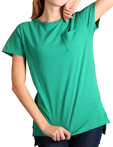 Camisetas de Mujer de Alta Calidad, Ecológicas, Ajustadas y Comprimidas, con Detalle de Botones, Servicio OEM, Producción en Masa, Proveedores de Bangladesh - Product Image 5