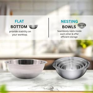 Tazón para mezclar sopa y ensalada de fideos de acero inoxidable coreano al por mayor, tazón de metal con impresiones personalizadas, producto más vendido - Product Image 3