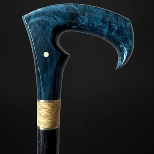 Bastón de senderismo de madera barnizado de 122cm popular diseño único personalizado de fábrica - Product Image 5