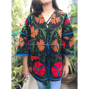 ฤดูหนาวสวมเสื้อแจ็คเก็ตของขวัญเจ้าสาวRobeใหม่แฟชั่นCutwork Handmadeแจ็คเก็ตโบฮีเมียนฮิปปี้สไตล์Robe - Product Image 1