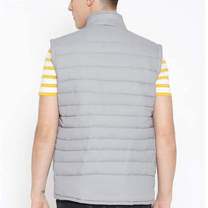 Veste matelassée sans manches en duvet d'hiver pour hommes pour vêtements de rue Nouvelle tendance Printemps et automne Veste sans manches d'extérieur pour hommes - Product Image 3