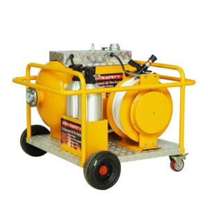 PRI-SAFETY CAFS sistema di soppressione degli incendi aria compressa in acciaio inox 10-500 gallone CE certificato 25m tubo estintore - Product Image 3