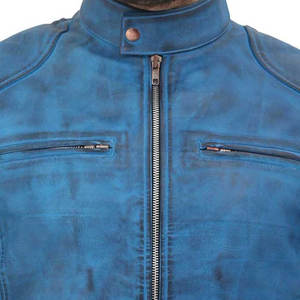 Chaqueta de Cuero de Nuevo Diseño, Precio al por Mayor, Chaqueta de Cuero con Logotipo Personalizado, Chaqueta de Cuero para Venta en Línea - Product Image 5