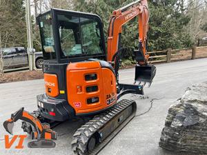 Miniexcavadora Hitachi ZX35U-5N de Primera Calidad, Excavadora Hidráulica Compacta de 3.5T para Trabajos de Construcción y Paisajismo - Product Image 5