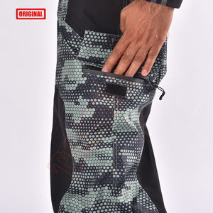 Pantalones de esquí Unisex impermeables personalizados pantalones holgados de carga transpirable Snowboard cremallera a prueba de viento pierna ancha suelta para ropa de calle - Product Image 4