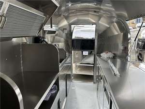 Camión de Comida Airstream para Hamburguesas, Remolque de Comida con Helados, Los Mejores Camiones de Comida Móviles en Venta - Product Image 2
