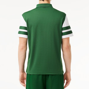 เสื้อเชิ้ตแขนสั้นผ้าแคนวาส 100% คอตตอน ระบายอากาศ แห้งเร็ว สไตล์ลำลอง สำหรับผู้ชาย ลายแจ็คการ์ด  รับผลิตแบบ OEM พร้อมสกรีนโลโก้ตามแบบ - Product Image 2