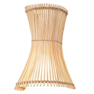 Lámparas de pared de ratán Vintage para el hogar, venta al por mayor, decoración de cabecera, iluminación, lámpara de ratán sin luz - Product Image 2