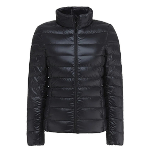 Nouveau design best-seller boutonné vestes bouffantes respirantes logo personnalisé vestes courtes pour femmes actives - Product Image 2