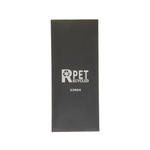 Portachiavi Ecologico in R-PET con Finitura Cromata, Gadget Promozionale con Moschettone - Product Image 3