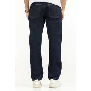 กางเกงยีนส์ทรงสลิมฟิต สโตนวอช วินเทจ ทรงดินสอ ขากว้าง ปักลาย กางเกงทรงดินสอสีฤดูหนาว MN-JNS-WS25-004 - Product Image 3