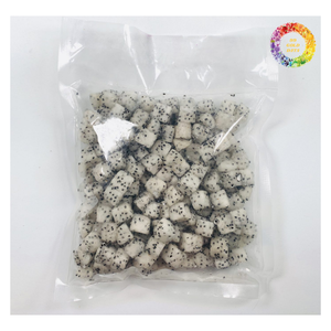 Pitaya roja congelada para alimentos y bebidas, cubos de fruta de dragón IQF congelados dulces 20x20mm, fruta de dragón congelada rápida IQF para jugo - Product Image 4