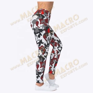 Leggings Deportivos para Mujer, Talla XL, Cintura Alta, para Yoga y Fitness, con Bolsillos, Estilo Casual, Sexy, Tallas Grandes, Impresión por Transferencia de Calor - Product Image 3