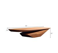 Table d'ordinateur portable et table basse en bois de conception antique meubles gigognes Table à thé d'appoint café à prix abordable