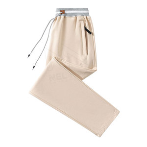 Pantalones Deportivos de Moda, Cálidos, Antiarrugas, de Felpa, Casuales, con Cintura Elástica, Tallas Personalizadas, Corte Regular, Secado Rápido para Verano - Product Image 1