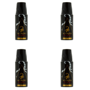 4*150ml Scorpio-Noir Absolu Desodorante y Antitranspirante para Hombre - Product Image 1