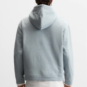 เสื้อฮู้ดดี้ผู้ชายไซส์ใหญ่ ทรงหลวม ผ้าคอตตอน 100% หนานุ่ม เป็นมิตรกับสิ่งแวดล้อม สำหรับฤดูหนาว รับสกรีนโลโก้ เสื้อฮู้ดดี้แบบสวมหัวสำหรับเล่นกีฬา - Product Image 4