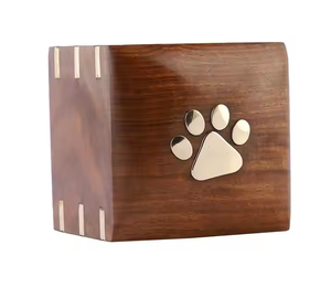 Urnas de cremación para mascotas adultas de alta calidad, estilo americano de madera, capacidad de 50 pulgadas cúbicas para uso masculino y femenino, uso de entierro/Cementerio - Product Image 6
