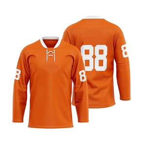 Jersey y uniforme de hockey sobre hielo para adultos de moda personalizable, ropa sublimada de alta calidad - Product Image 1