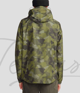 <b>Jackets</b> Men's Outdoor Rain Waterproof Polyester Plain Rain <b>Jacket</b> Blank Windbreaker OEM Manufacturing Rain <b>Jackets</b> Hiking <b>Camo</b> - Product Image 2