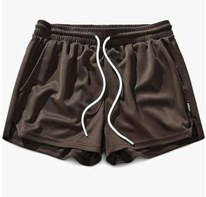 กางเกงขาสั้นผ้ายืดสี่ทางสำหรับผู้ชายกางเกงขาสั้นเล่นโยคะฟิตเนสยิมสำหรับฤดูร้อน - Product Image 2