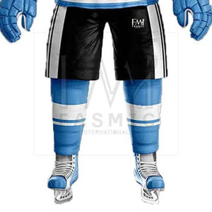 Short de hockey sur glace respirant de haute qualité couleur personnalisée nouveau style uniforme - Product Image 4