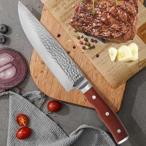 Mayorista Personalizado OEM ODM Cubiertos Fábrica Japonesa Mejor Chef Cuchillo Cocina Japonés Chef Profesional Cuchillo Con Mango De Madera - Product Image 1