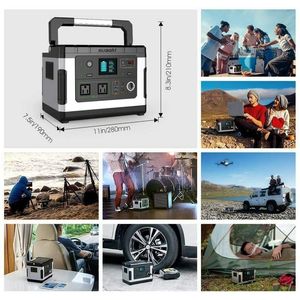 SUAOKI G500 centrale elettrica portatile 500Wh generatore di campeggio solare onda sinusoidale pura Inverter 700W Rated AU/US/EU batteria esterna - Product Image 5