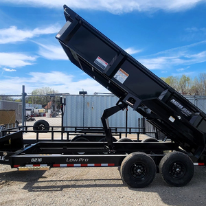 7' X 20 New Construction Tractor <b>Farm</b> Dump <b>Trailer</b> Gear Axle Tire Core Components Agricultural Machinery Flexible Tow Bar 1 Year - Product Image 1