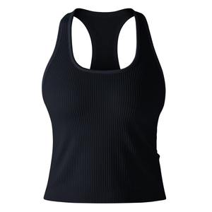 Top Deportivo Sin Costuras para Mujer, Cuello Alto, Bordado, Antigolpes, para Correr, Yoga, Fitness, Venta al Por Mayor Personalizada - Product Image 3